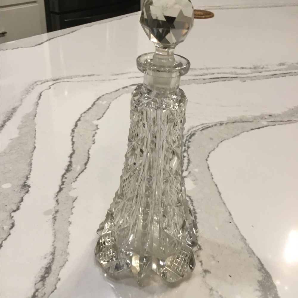 Vintage European Crystals Bottle - Picture 3 of 10